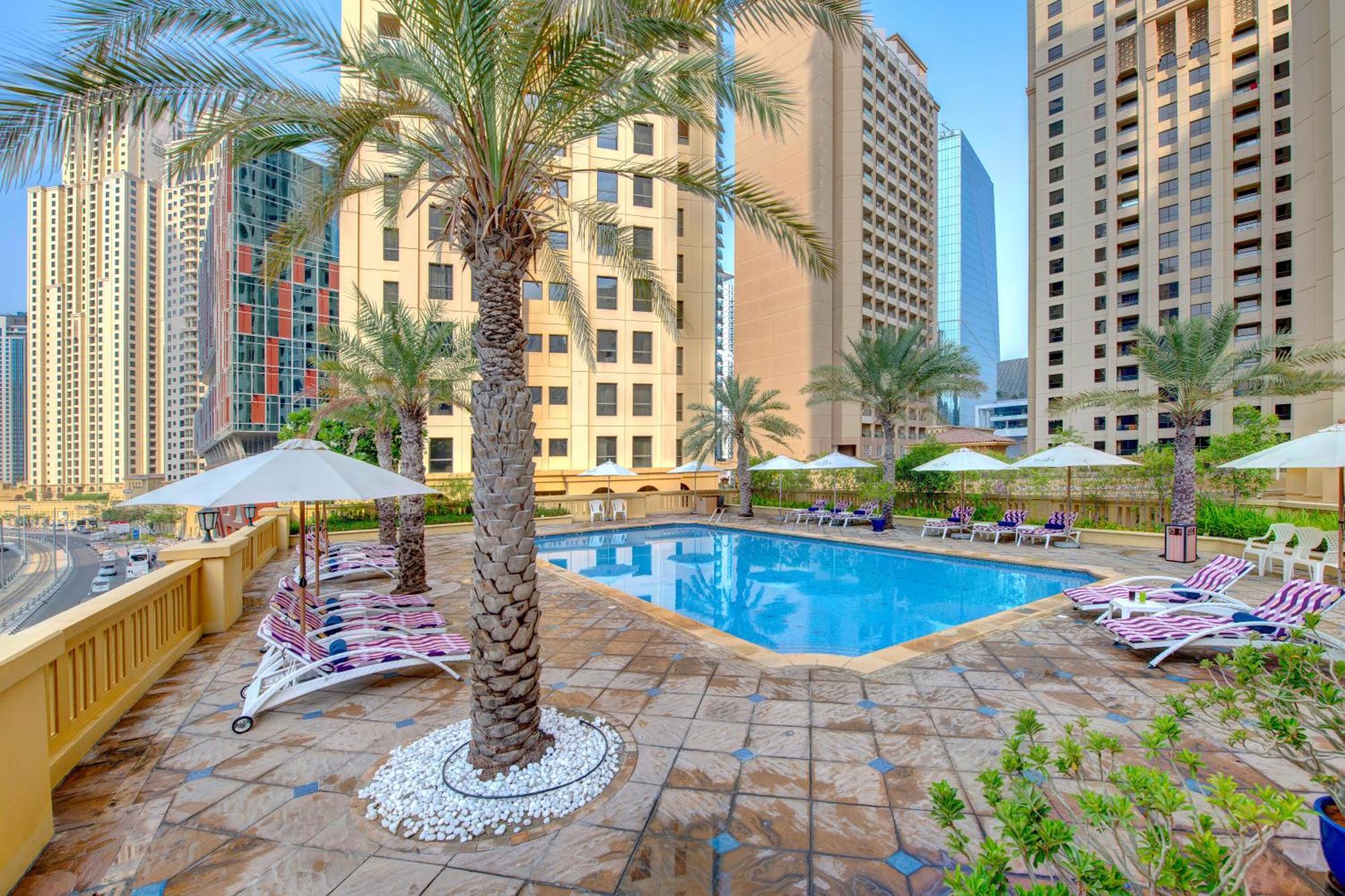 דובאי Suha Jbr Hotel Apartments מראה חיצוני תמונה