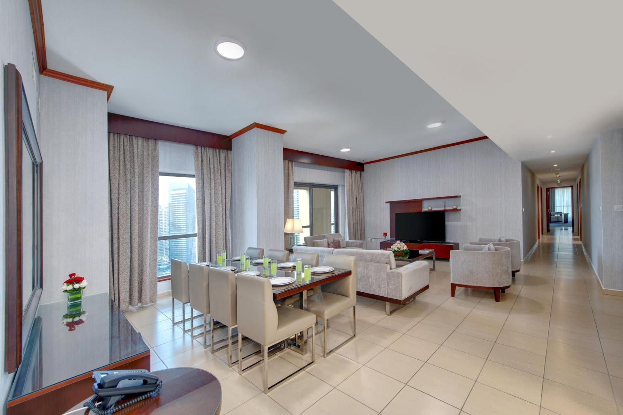 דובאי Suha Jbr Hotel Apartments מראה חיצוני תמונה