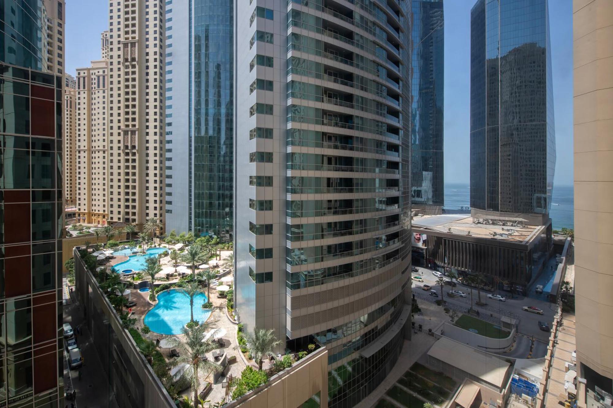 דובאי Suha Jbr Hotel Apartments מראה חיצוני תמונה
