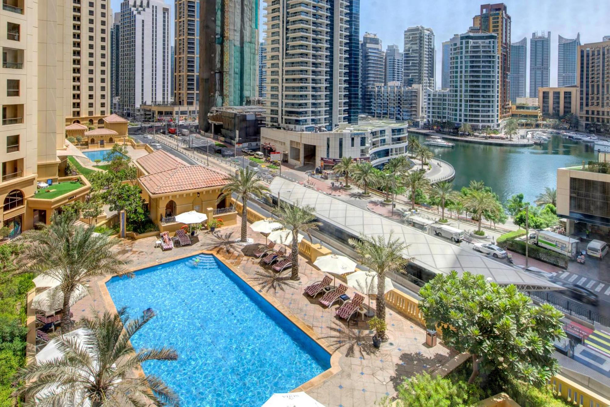 דובאי Suha Jbr Hotel Apartments מראה חיצוני תמונה
