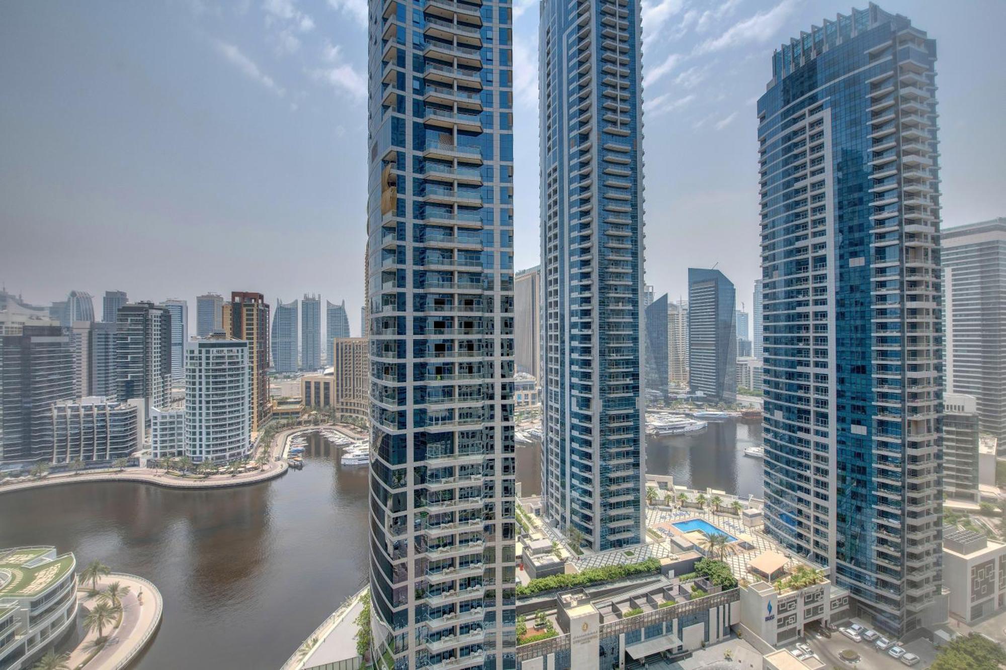 דובאי Suha Jbr Hotel Apartments מראה חיצוני תמונה