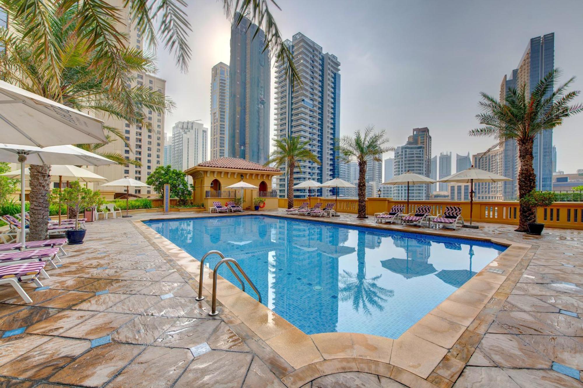 דובאי Suha Jbr Hotel Apartments מראה חיצוני תמונה